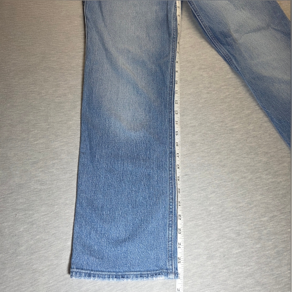 Hollister 90s Ultra High Rise Blue Denim Jeans And Mom Shorts Bundle Size 27 - Picture 6 of 10